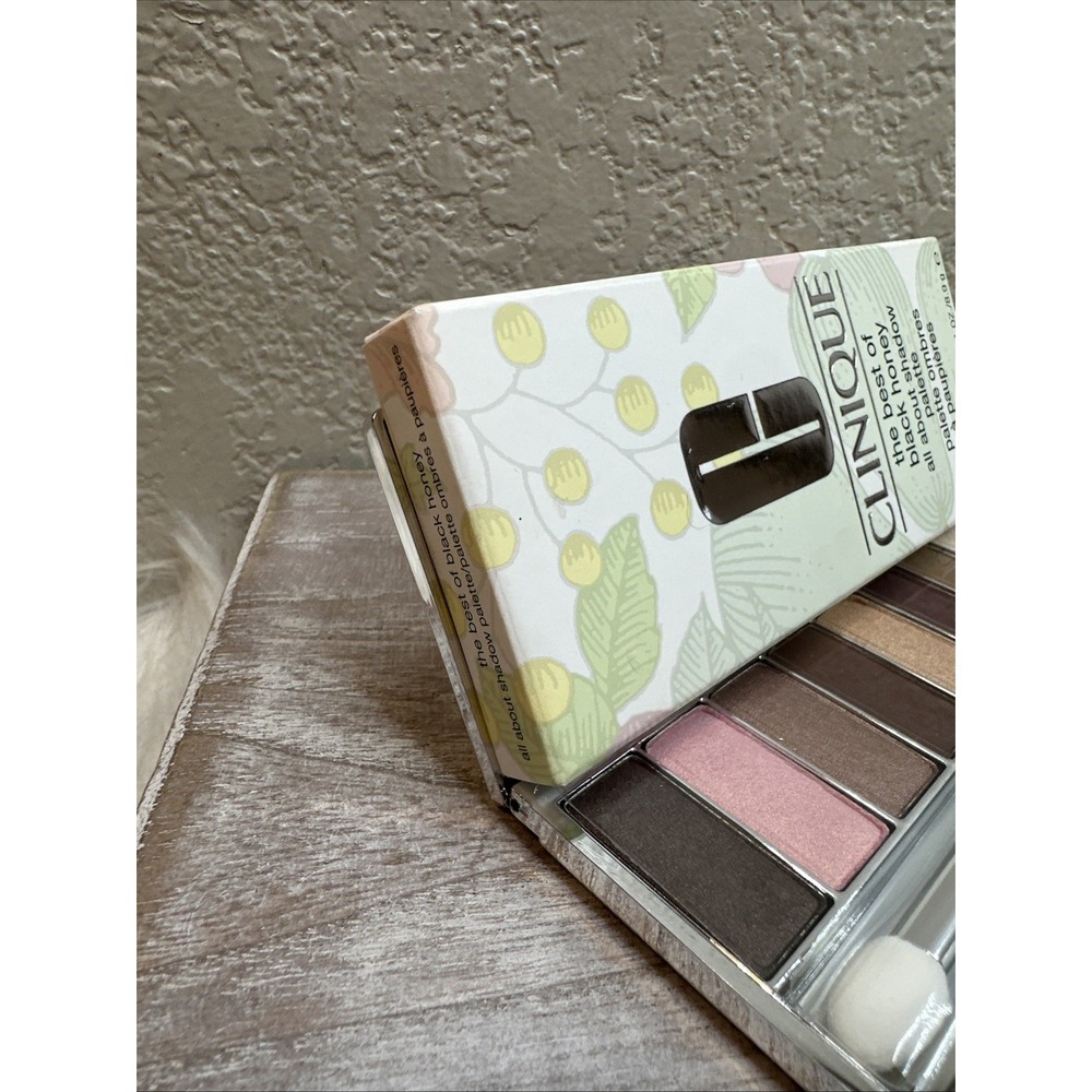 $23 π Clinique The Best Of Black Honey All About Shadow Palette 8.9g New - Picture 3 of 5
